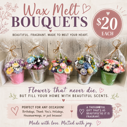 Wax Melt Bouquets