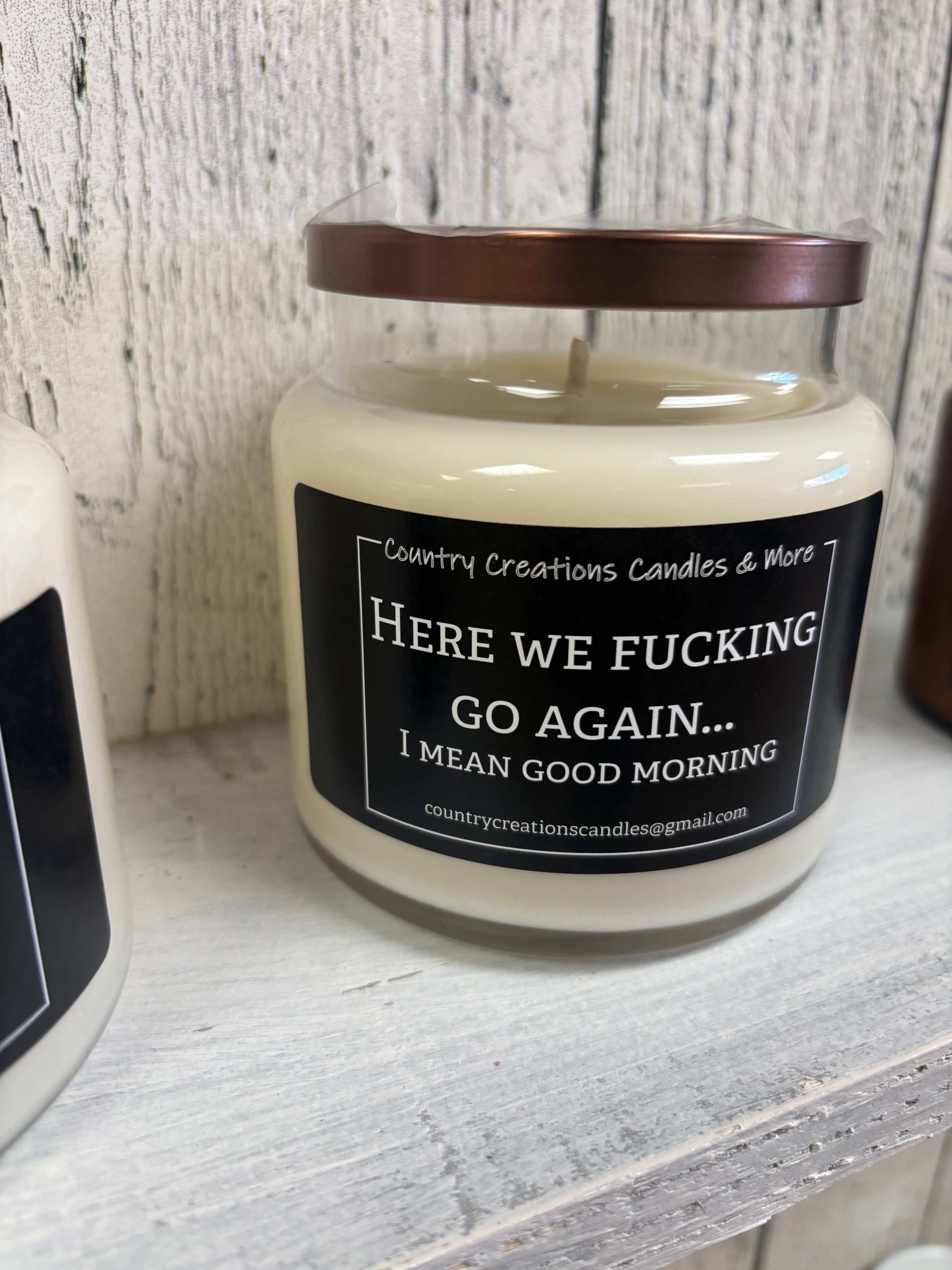 Candle for those morning people